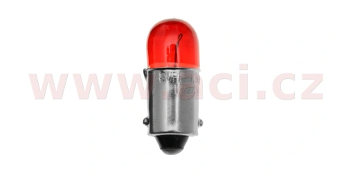 Žárovka 12V 4W (patice BA9s) červená