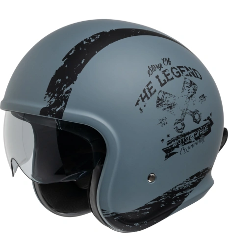 Otevřená helma iXS iXS880 2.0 X10061 šedo-černá