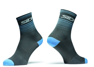 Ponožky MALIBU - 15 cm grey/sky blue