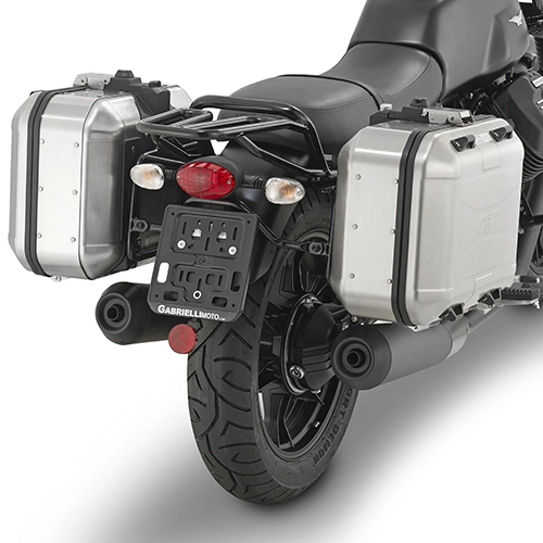 PL8201 trubkový nosič Moto Guzzi V7III 750 Stone/Special (17-20) pro boční kufry E 22N, DLM 30A