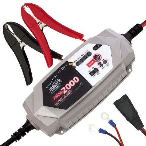 Shark nabíječka baterií CT-2000, 12V, IP65,2A DC