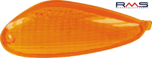 Sklo blinkru - pravé zadní RMS 246470321 oranžová