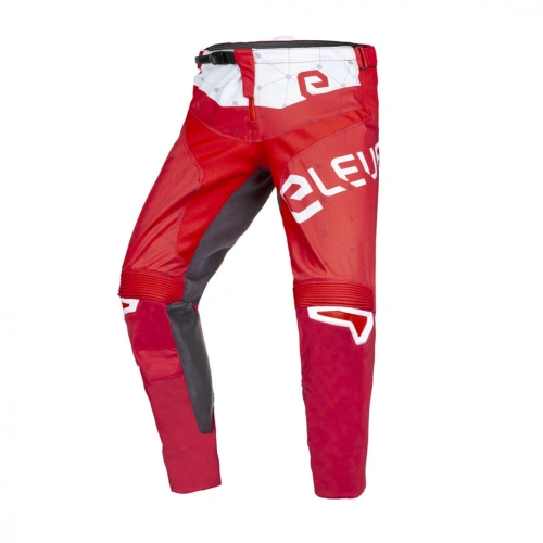 Moto kalhoty ELEVEIT X-TREME červeno/bílé