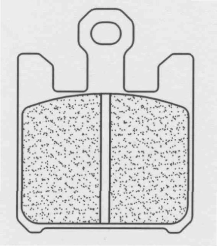 Brzdové destičky CL BRAKES 1110 A3+ (4ks v sadě)