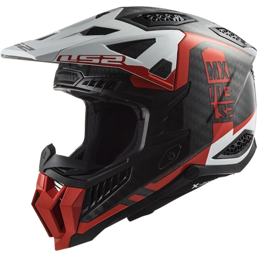 LS2 MX703 C X-FORCE VICTORY RED WHITE-06 L
