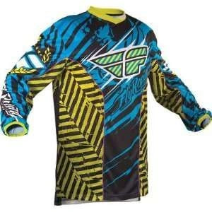 Fly Racing F-16 Jersey yellow blue L