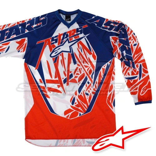 Alpinestars Youth Racer red blue