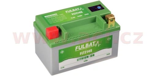 Lithiová baterie  LiFePO4  YTZ14S  FULBAT  12V, 5Ah, 350A, hmotnost 0,85 kg, 150x87x93