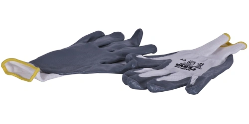 Pracovní rukavice nylon šedé (sada 12 párů)