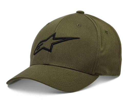 Kšiltovka AGELESS CURVE HAT, ALPINESTARS (zelená/černá)