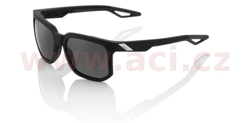 Sluneční brýle CENTRIC Soft Tact Black, 100% (zabarvená šedá skla)