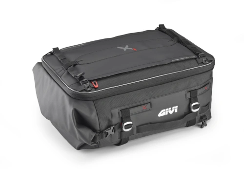 XL03 vodotěsná taška GIVI rozšiřovací, černá, objem 39-52 l., upínací popruhy