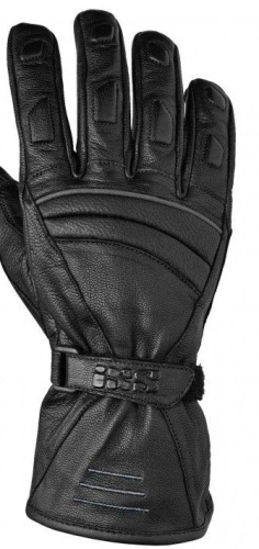 iXS MIRANO - Dámské/pánské kožené rukavice černo - bílá 3XL