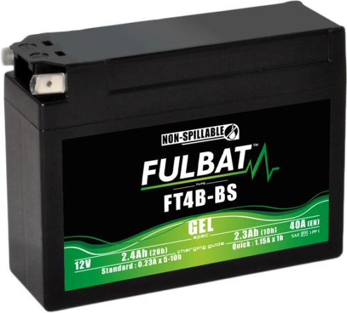 Gelová baterie FULBAT FT4B-BS GEL