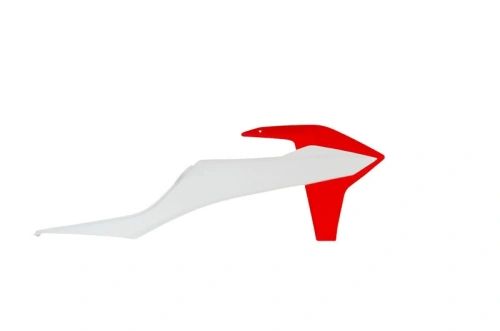 Spoilery chladiče KTM, RTECH (bílo-červené, pár)