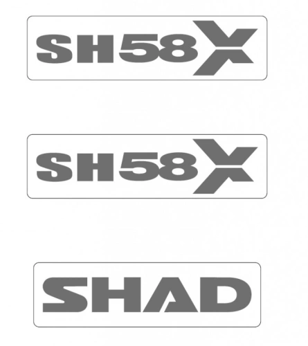 Samolepky SHAD D1B58ETR pro SH58X