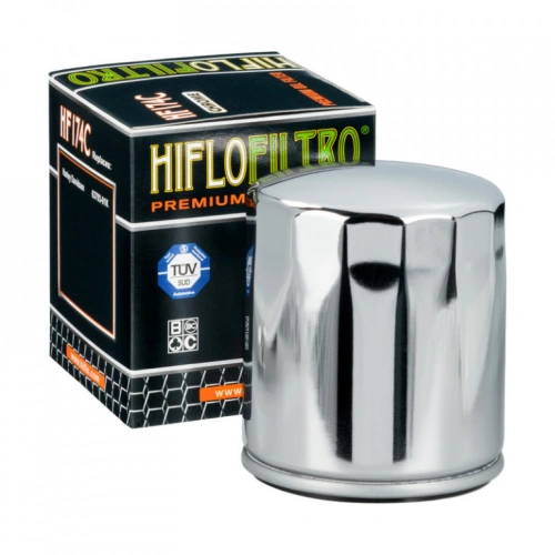 Olejový filtr HF174C, HIFLOFILTRO (Chrom)