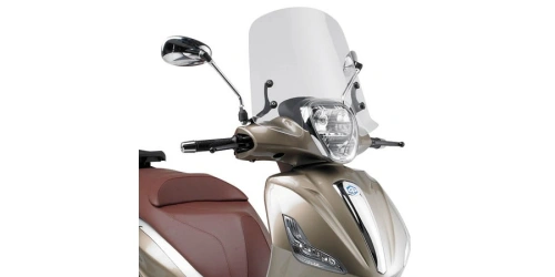 KAPPA plexi Beverly 125 ie (10-16), 300 ie (10-15), 300 ABS (16-18), 350 ie Sport Touring ABS (11-18)