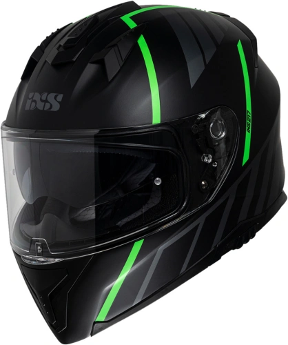 Integrální helma iXS iXS 217 2.0 X14092 matně černo-fosforově zelený