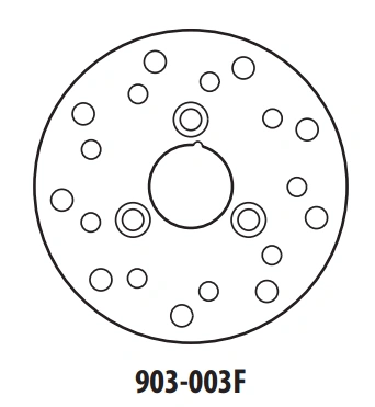 Brzdový kotouč GOLDFREN 903-003F přední 155 mm