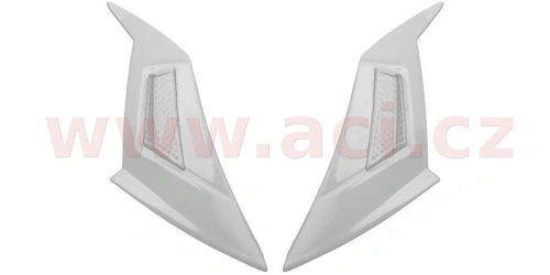 Vrchní kryty ventilace pro přilby N124, NOX (bílé, pár)