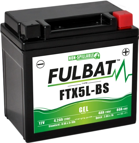 Gelová baterie FULBAT FTX5L-BS GEL (YTX5L-BS GEL)