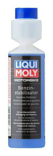 LIQUI MOLY Motorbike Benzin Stabilisator - stabilizátor benzínu Motorbike 250 ml