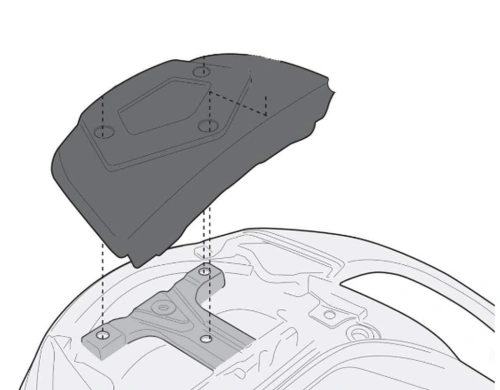 KR3104 nosič kufru SUZUKI 650 Burgman / Executive (13-20) MONOKEY®