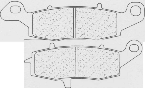 Brzdové destičky CL BRAKES 2384 RX3