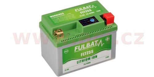 Lithiová baterie  LiFePO4 FLTZ5S FULBAT 12V, 1,6Ah, 110A, 0,36 kg, 113x70x85 mm nahrazuje typy: (CTZ5S-BS, CBTX4L-BS, CBTX5L-BS)