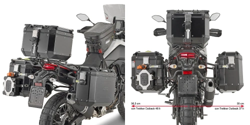 PLO2159CAM trubkový nosič bočních kufrů PL ONE-FIT pro Yamaha Tracer 9 (21)