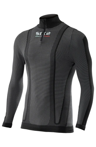 SIXS TS13W funkční zateplené tričko s dl. rukávem, rolákem a zipem