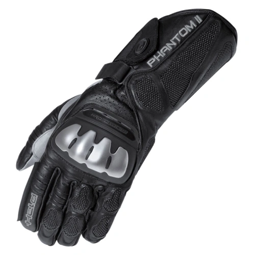 Held PHANTOM II sportovní kožené rukavice černé zkrácené