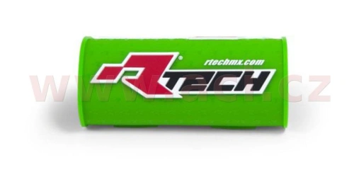 Chránič na bezhrazdová řídítka s nápisem "Rtech" (pro průměr 28,6 mm), RTECH (zelený)
