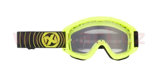 MX brýle DIRT, NOX (žluté fluo)