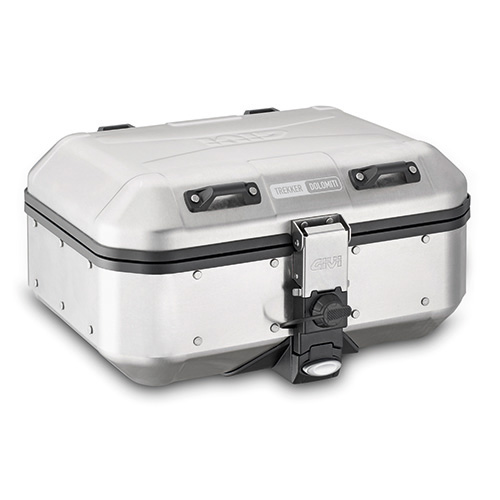 GIVI DLM 30A kufr Dolomiti horní celohliníkový stříbrný (Monokey horní), objem 30 ltr.