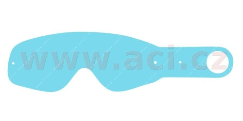 Strhávací slídy plexi pro brýle OAKLEY řady OFRAME, Q-TECH (50 vrstev v balení, čiré)