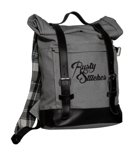 Rusty Stitches Bag Archer Grey-Black