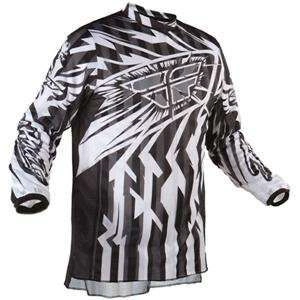 Fly Racing Kinetic Jersey black/white