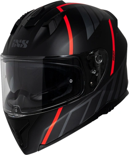 Integrální helma iXS iXS 217 2.0 X14092 matná černá-červená