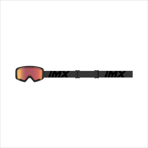 Brýle IMX ENDURANCE SNOW BLACK MATT/BLACK - Dvě skla GOLD IRRIDIUM + BROWN(1 náhradní sklo)
