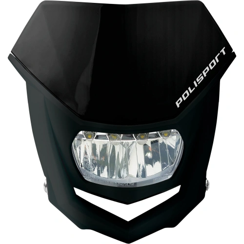 Maska se světlem POLISPORT HALO LED Black/Black