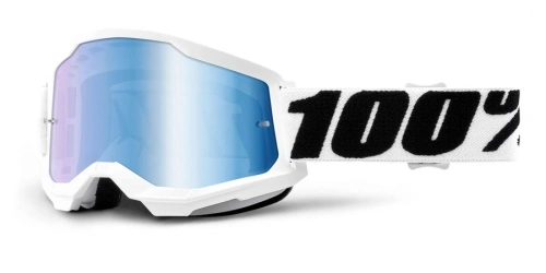 STRATA 2, 100% brýle Everest, zrcadlové modré plexi