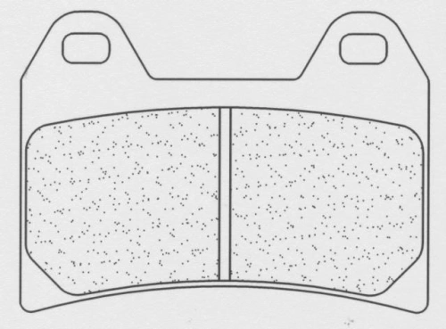 Brzdové destičky CL BRAKES 2539 SM3