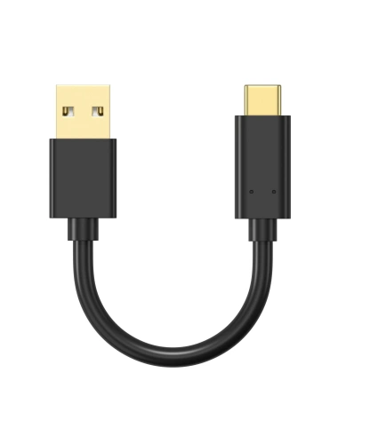 USB-C nabíjecí kabel- ČERNÝ, 10 CM