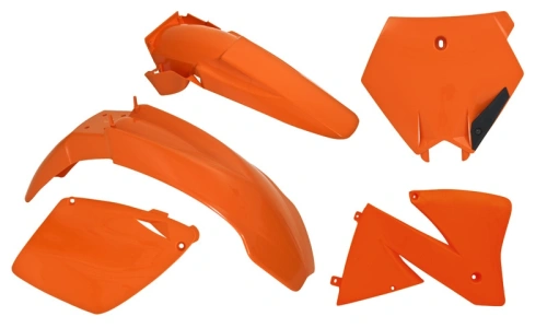 Sada plastů KTM, RTECH (oranžová, 5 dílů)