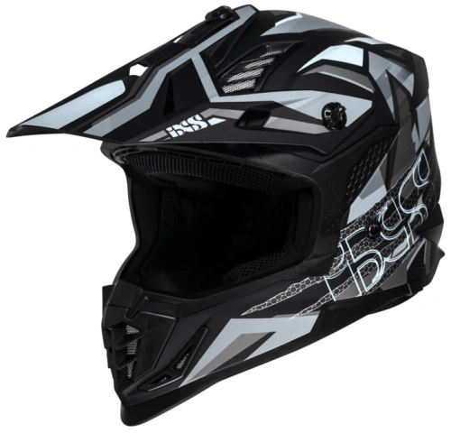 Cross helmet iXS iXS363 2.0 X12045 black matt-anthracite-white