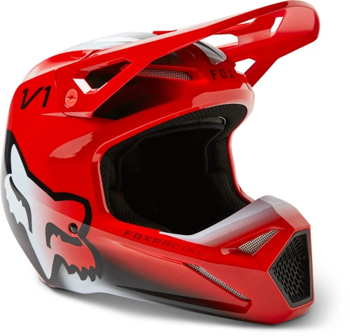 Přilba Fox V1 Toxsyk Helmet Dot/Ece Fluo Red