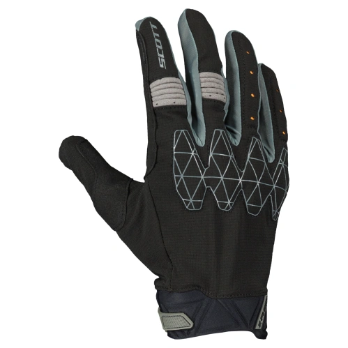 glove X-PLORE D3O black/grey - 2024