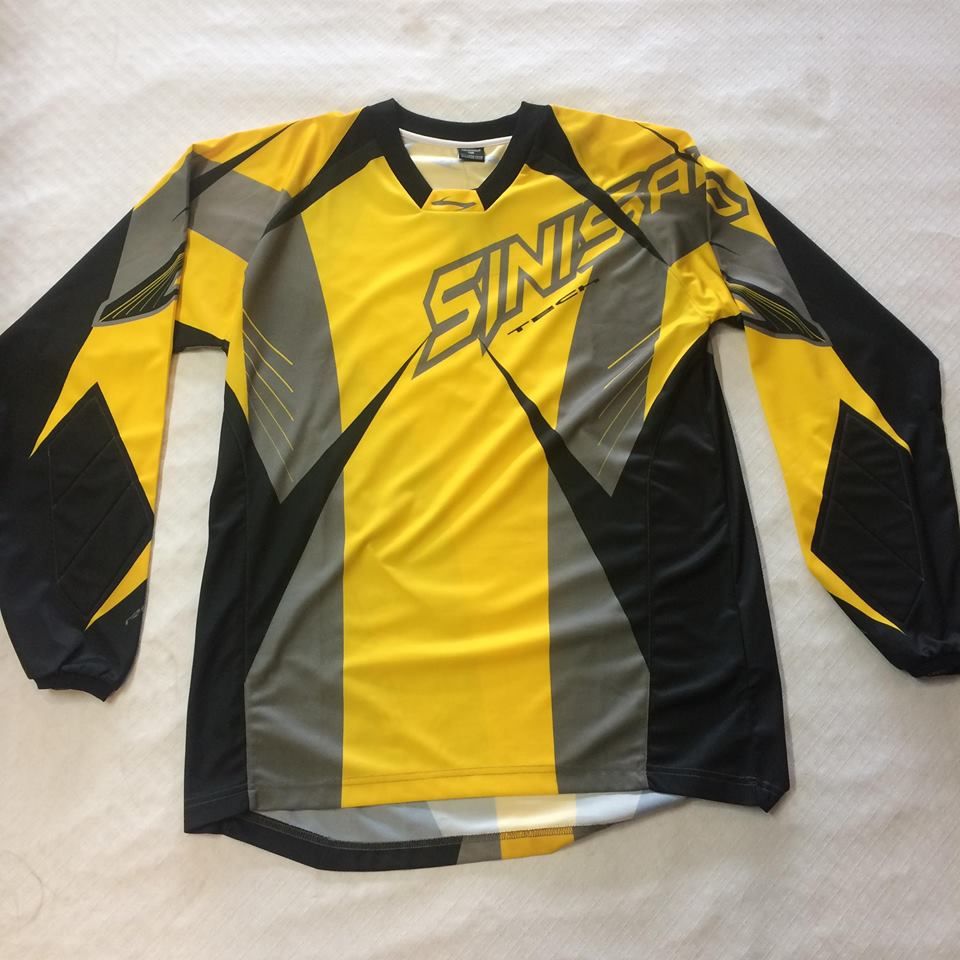 Sinisalo Tech Jersey yellow black